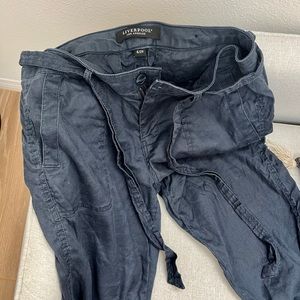 Liverpool Petite Tie Pants